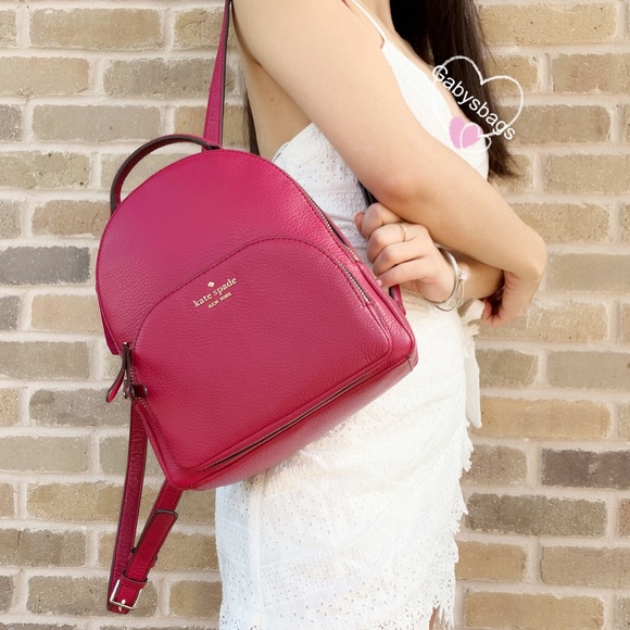 Gabysbags🥰-NWT Kate Spade Backpack Pink - Picture 3 of 5